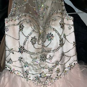 Pink Wedding or Prom dress !!! Never worn !!!!